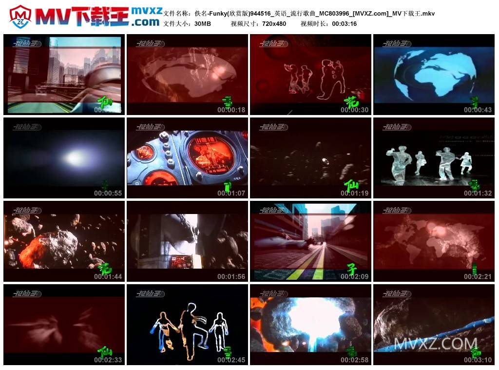 佚名-Funky(欣赏版)944516_英语_流行歌曲_MC803996